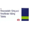 Danavish Fenofibrate+Rosuvastatin 160mg/10mg Tablet