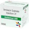 Amikamac 500Mg - Vial Of 2Ml Injection