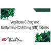 Danavish Metformin+Voglibose 500mg/0.2mg Tablet SR