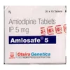 AMLOSAFE 5 Tablet 15's