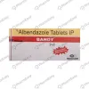 Bandy 400mg Strip Of 1 Chewable Tablet