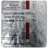 Lisr 400mg Tablet SR